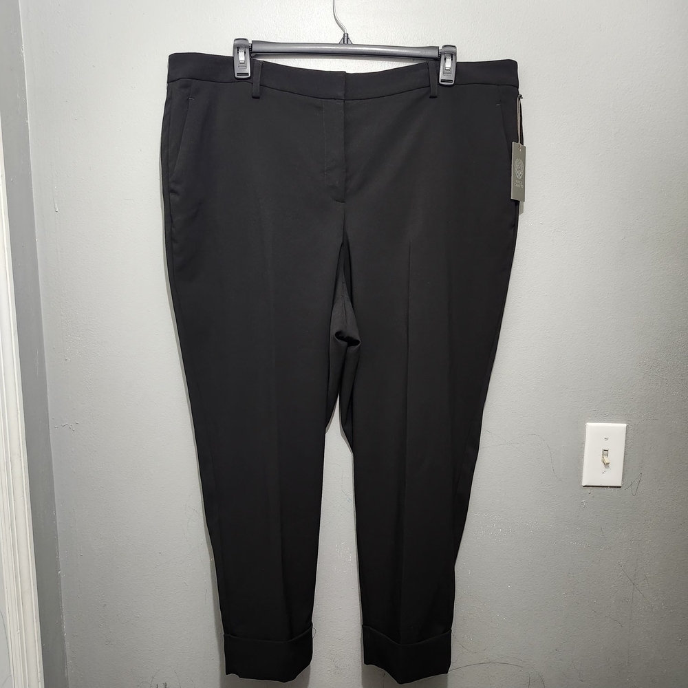 Vince Camuto Women Black Dress Pants Trousers Size 22W New With Tags